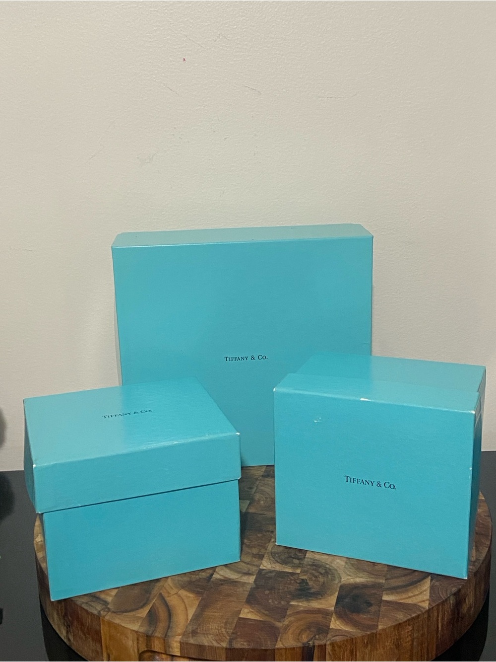 Tiffany & Co. trio of Gift Boxes